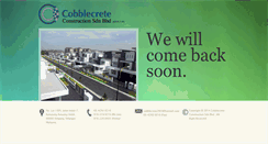 Desktop Screenshot of cobblecrete.com.my